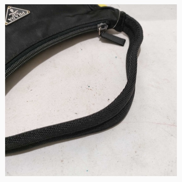 Prada Black Nylon Mini Satchel Handbag - Picture 3 of 10